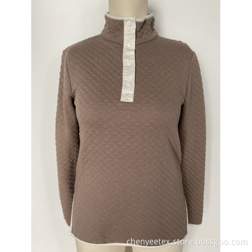 Woman Quilted Top Jacket